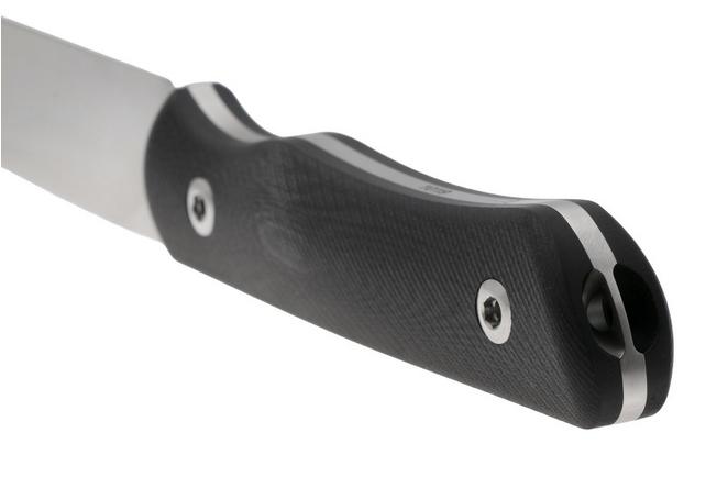 Afbeelding voor Real Steel Bushcraft Plus II Full Flat Grind 3721F Black G10, bushcraftmes