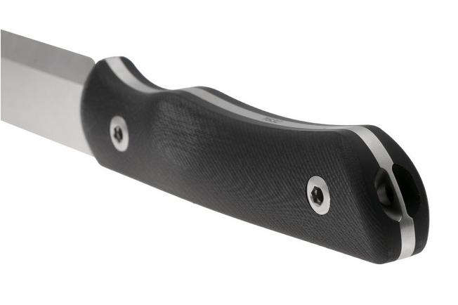 Afbeelding voor Real Steel Bushcraft Plus II Scandi 3721S Black G10, bushcraftmes