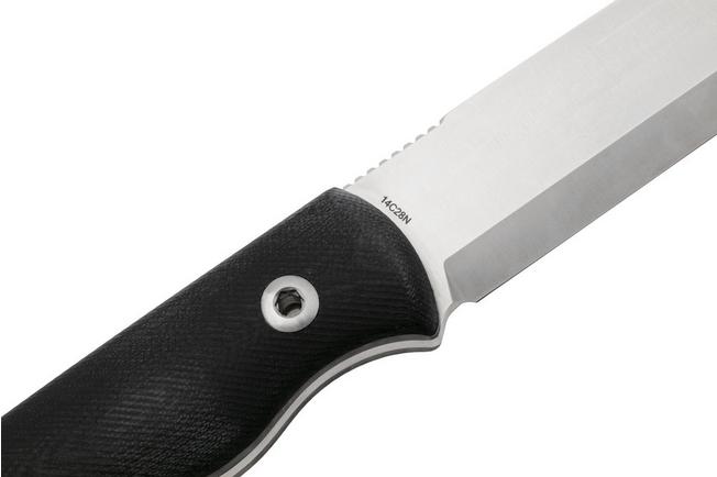 Afbeelding voor Real Steel Bushcraft Plus II Scandi 3721S Black G10, bushcraftmes