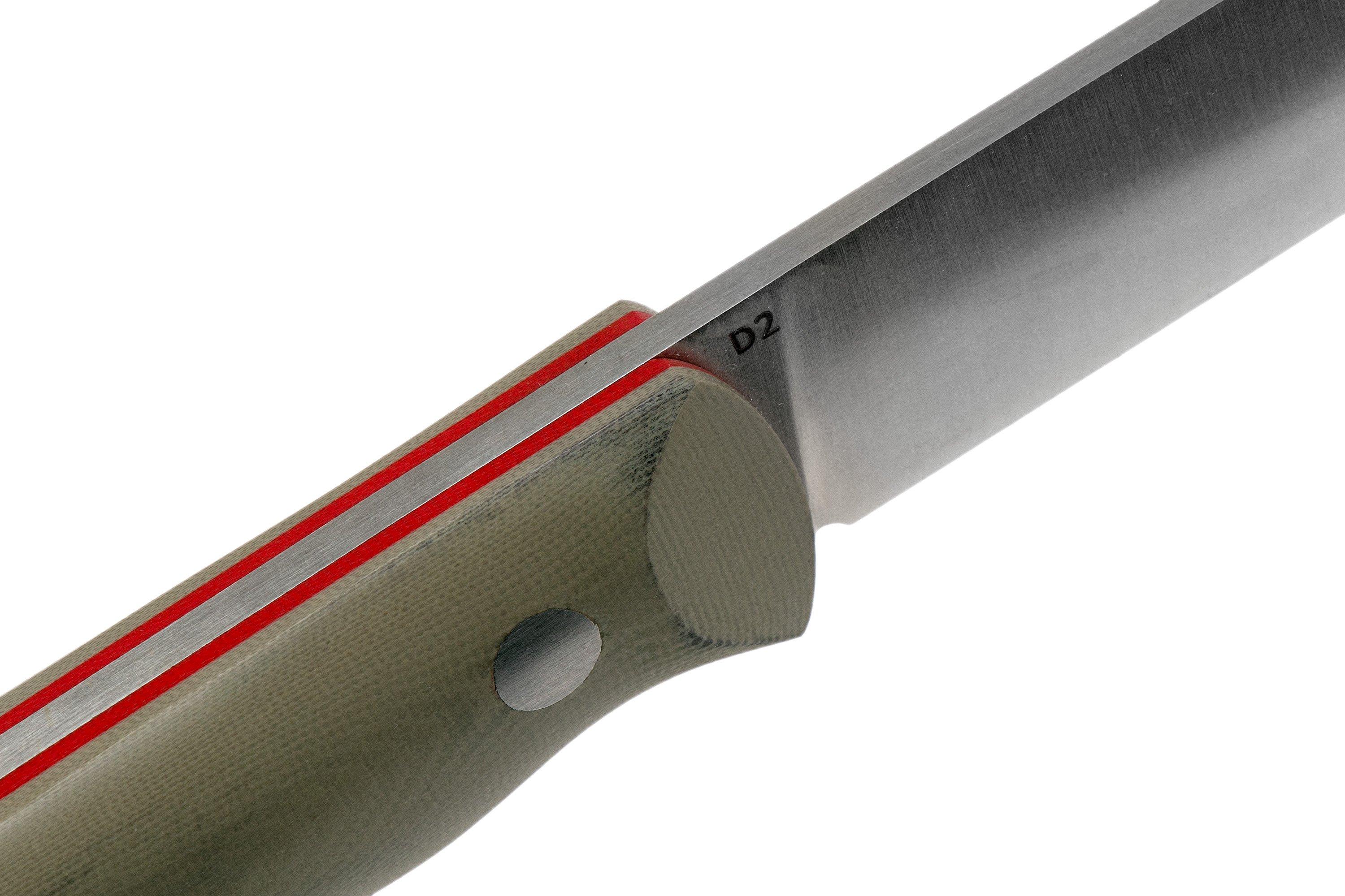 Real Steel Bushcraft III Convex Coyote 3726C bushcraft knife