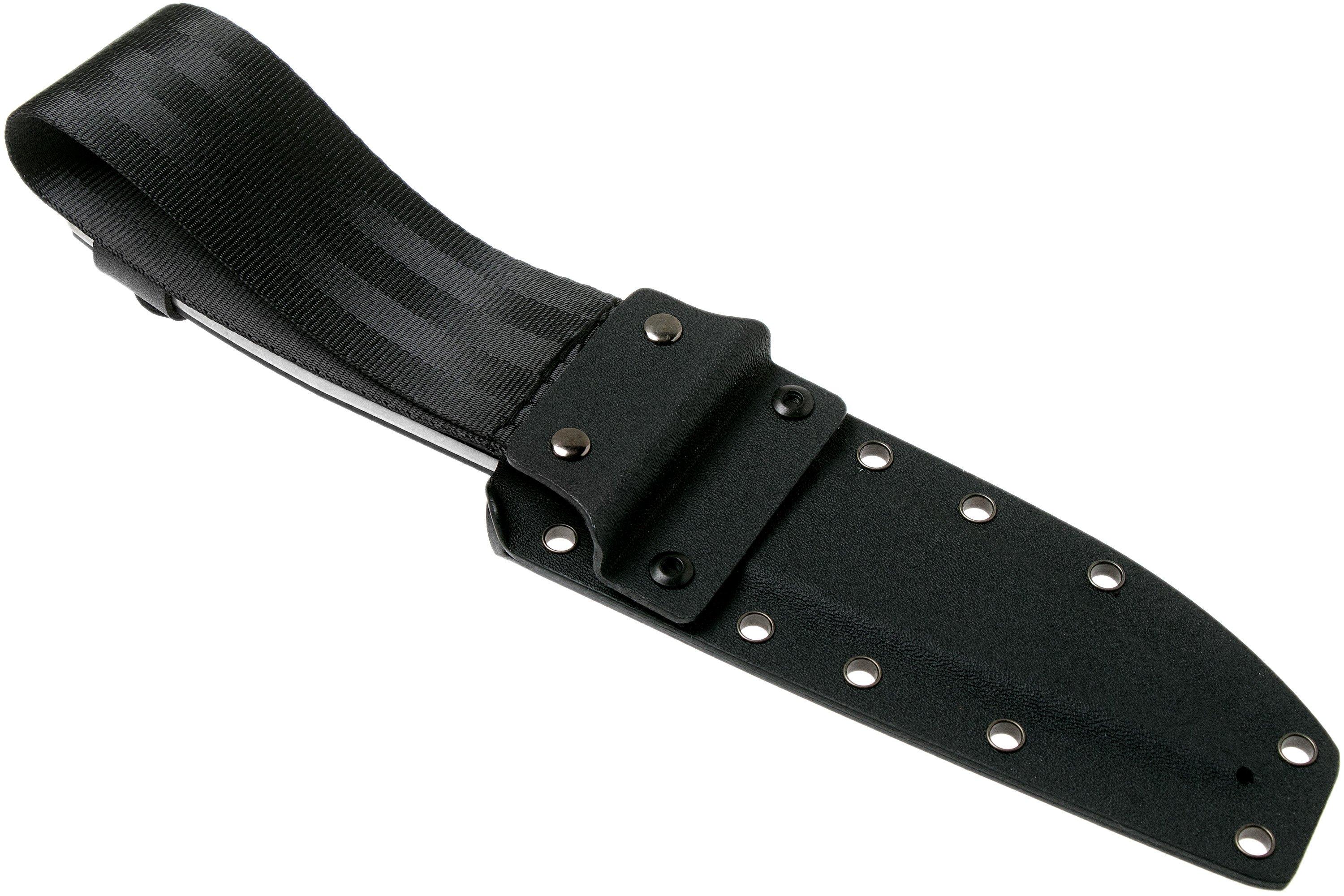 Real Steel Arbiter Satin 3810 feststehendes Messer, Ostap Hel Design