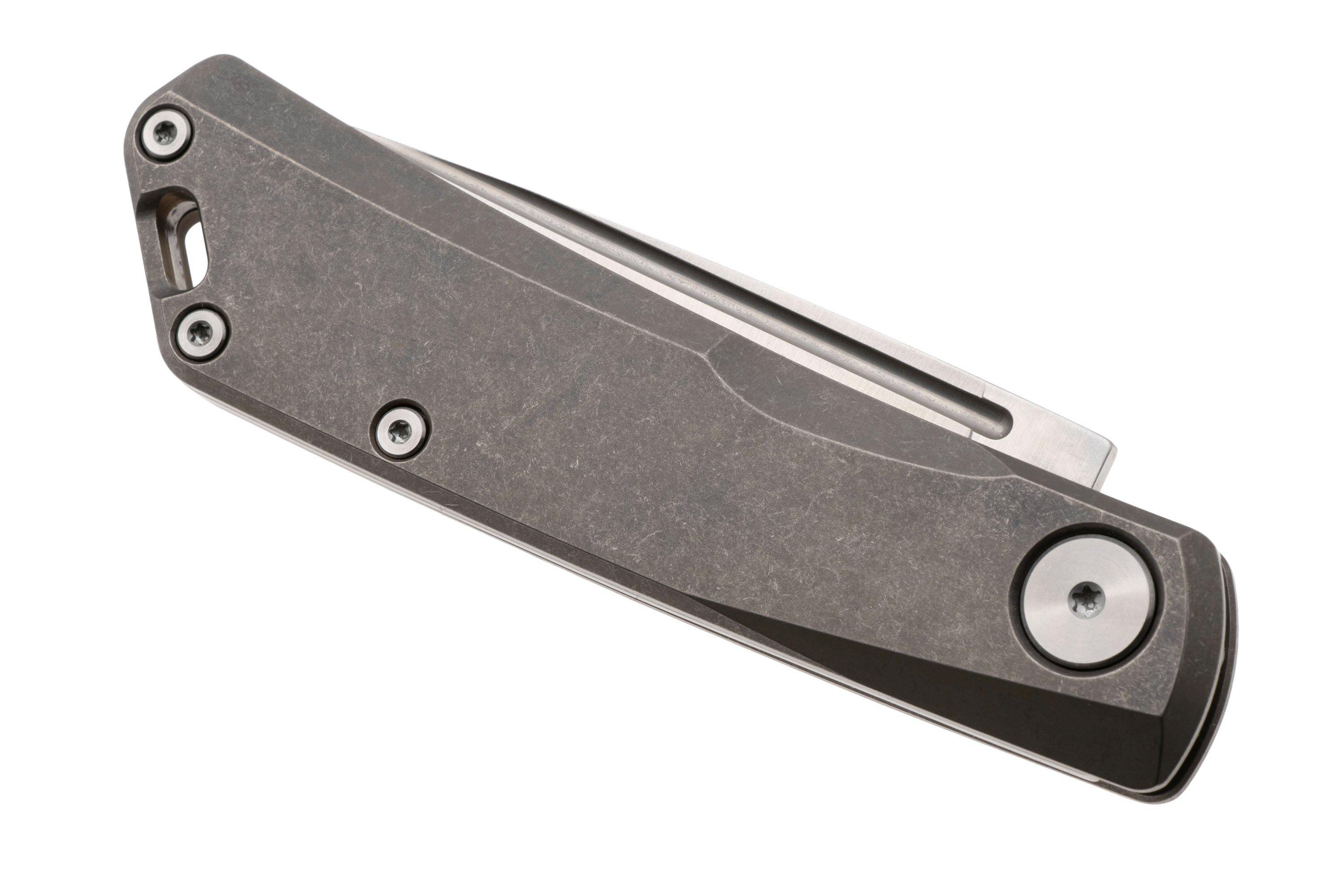 Real Steel Luna TS 7001TS02 Satin N690, Bronze Monochrome Titanium