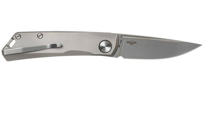 Real Steel Luna Premium II M390, Natural Micarta 7007P