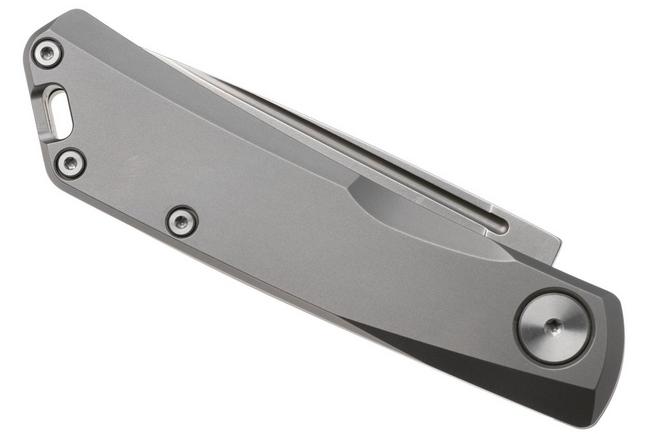 Bild für Real Steel Luna 7001 Titanium Slipjoint Taschenmesser, Poltergeist Design