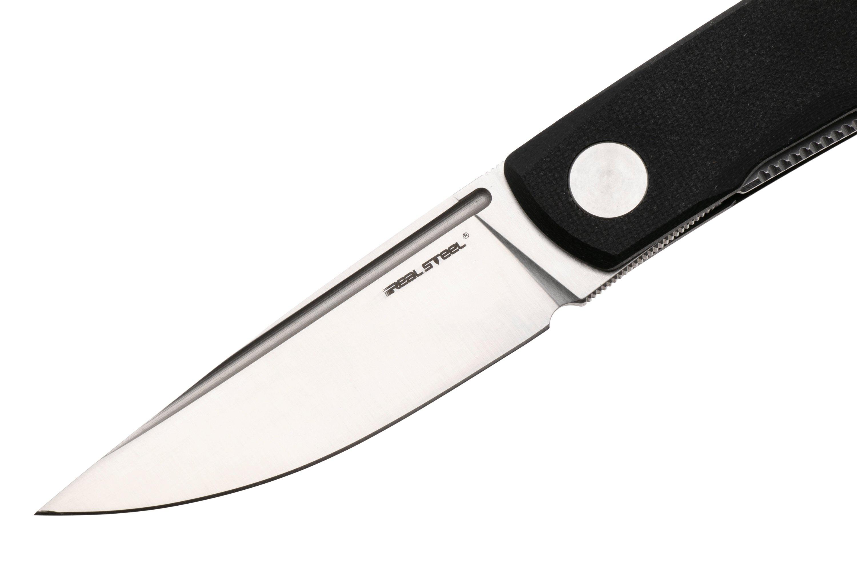 リリパットL 2239 THE FIRST NOEL Nóż składany Real Steel Luna Phantom Flipper 7007GB