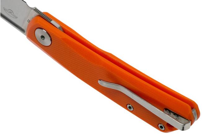 Bild für Real Steel Luna Lite 7036 Orange G10 Taschenmesser, Poltergeist Design