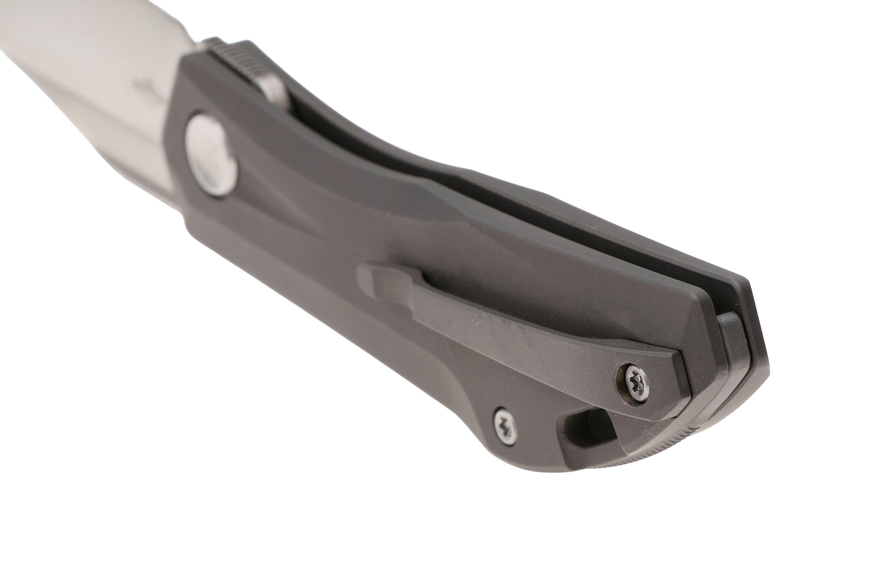 Real Steel Ventus ATS 7041 Satin N690, Grey Titanium, zakmes ...