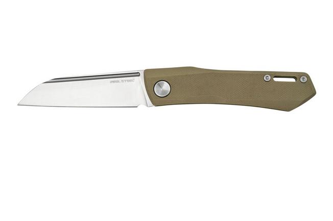 Real Steel Stella Natural Canvas Micarta 7056 Knivesandtools