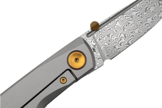 Real Steel Luna Premium II M390, Natural Micarta 7007P Knivesandtools  Exclusive slipjoint pocket knife