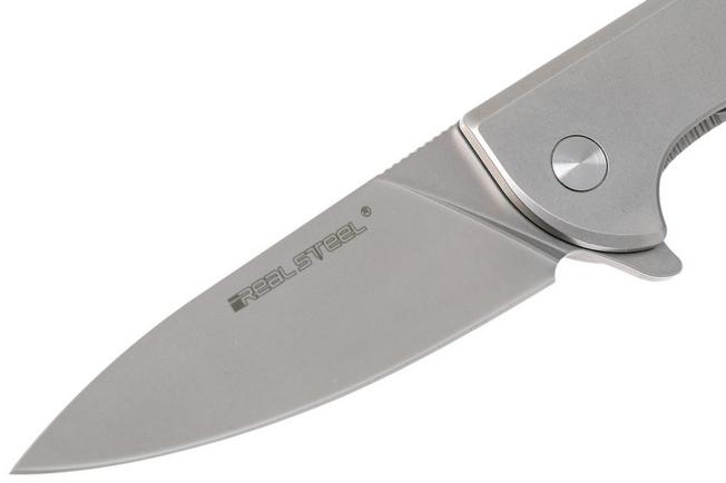 Real Steel E571 Knife, Stonewash, RS-7131