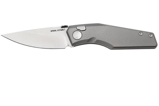 Afbeelding voor Real Steel Spectrum 7141T1, Satin VANAX, Grey Titanium zakmes, Jakub Wieczorkiewicz design