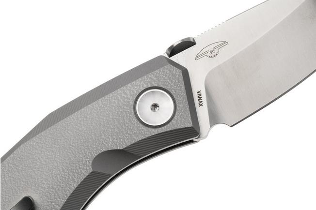 Afbeelding voor Real Steel Spectrum 7141T1, Satin VANAX, Grey Titanium zakmes, Jakub Wieczorkiewicz design