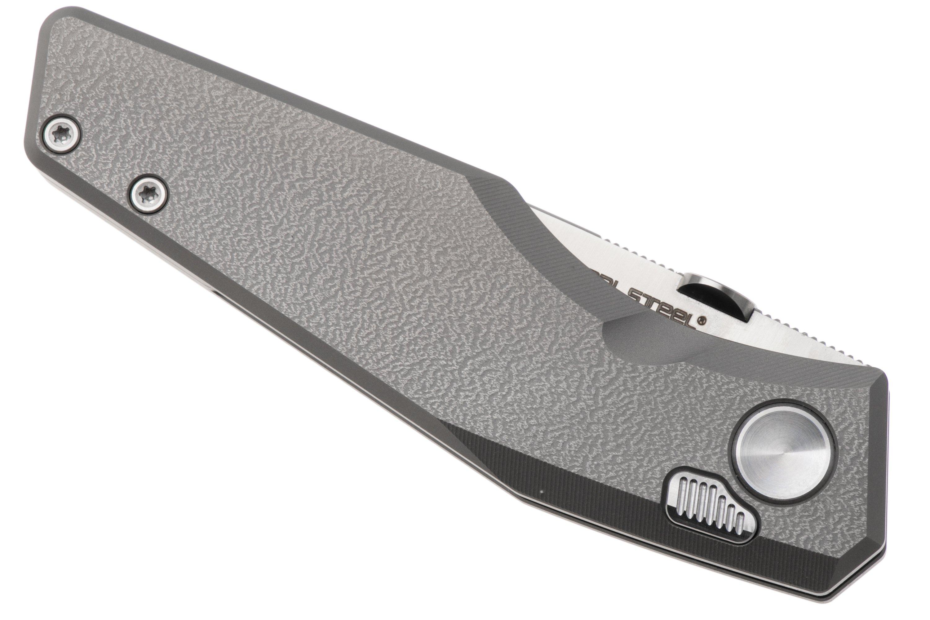 Real Steel Spectrum 7141T1, Satin VANAX, Grey Titanium pocket