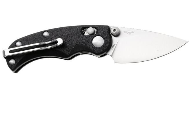 Afbeelding voor Real Steel Esca 7181SB Satin 12C27, Black GFN, zakmes, Jakub Wieczorkiewicz design