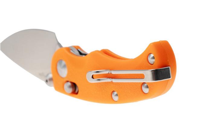 Afbeelding voor Real Steel Esca 7181SO Satin 12C27, Orange GFN, zakmes, Jakub Wieczorkiewicz design