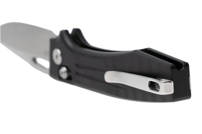 Afbeelding voor Real Steel VENA 7191SB, Satin Nitro-V, Black G10 zakmes, Poltergeist Design