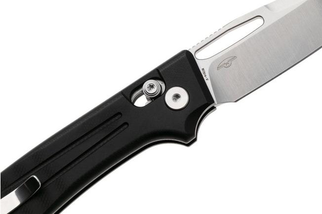 Afbeelding voor Real Steel VENA 7191SB, Satin Nitro-V, Black G10 zakmes, Poltergeist Design