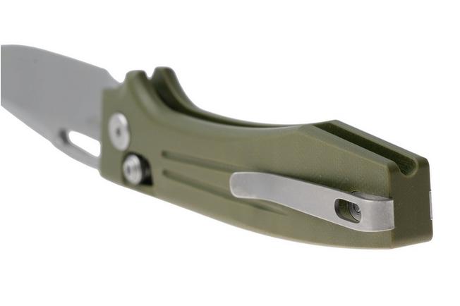 Afbeelding voor Real Steel VENA 7191SG, Stonewashed Nitro-V, Green G10 zakmes, Poltergeist Design