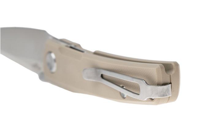 Bild für Real Steel Destra 7221C, Satin Nitro-V, Coyote G10 Taschenmesser, Poltergeist Design