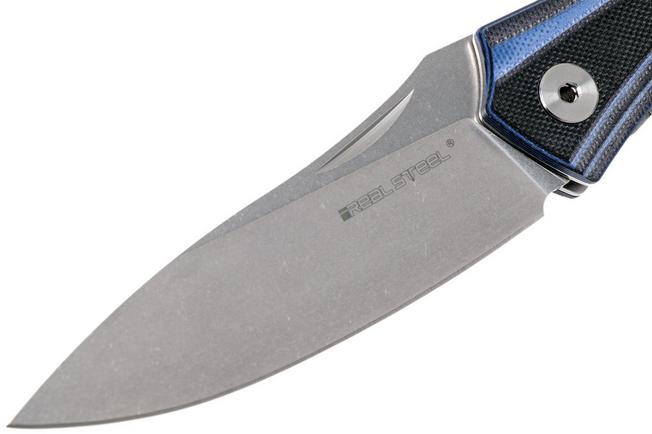 Image for Real Steel Horus Free E802 Black Blue 7434, pocket knife