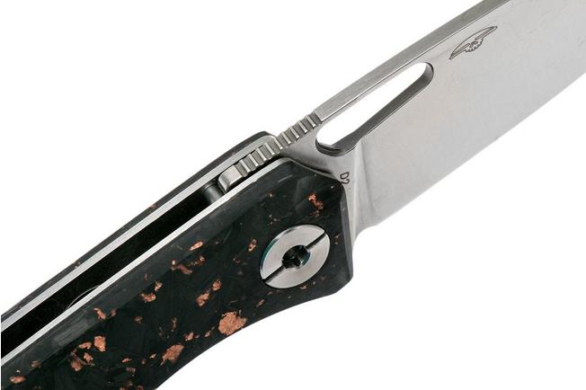 Image for Real Steel Sidus Copper Carbon fibre Special Edition 7463 pocket knife, Poltergeist design