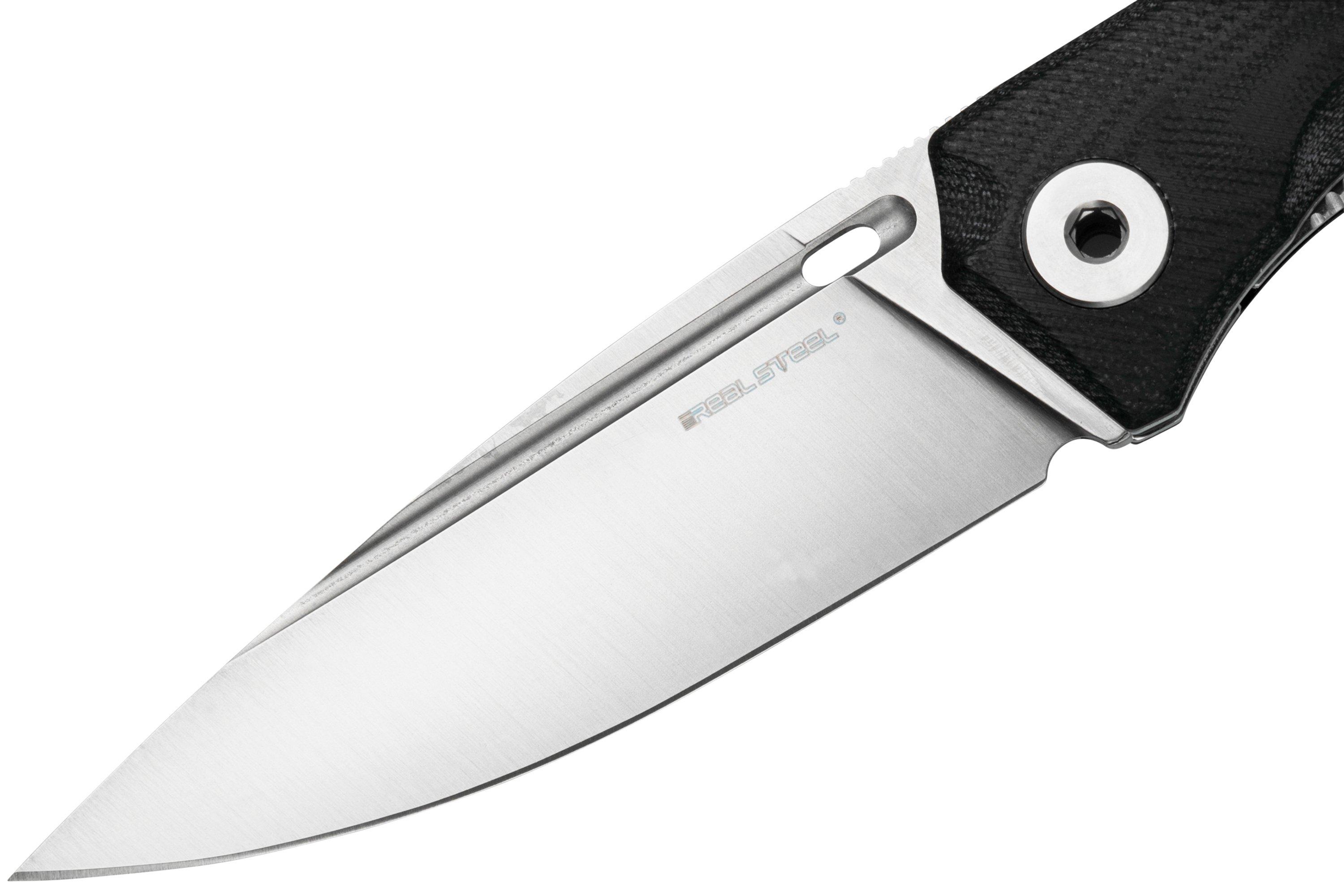 Real Steel Sidus Free 7465 Black pocket knife, Poltergeist design ...