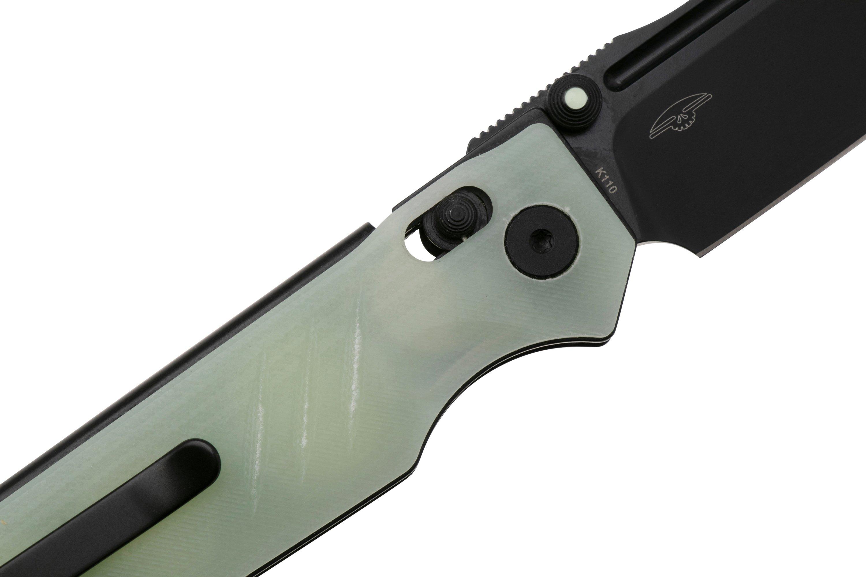 Real Steel Sacra Pro 7714NB PVD Böhler K110, Natural G10, pocket knife ...