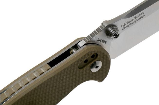 Image for Real Steel Blue Sheep H6 Satin Coyote 7763 pocket knife