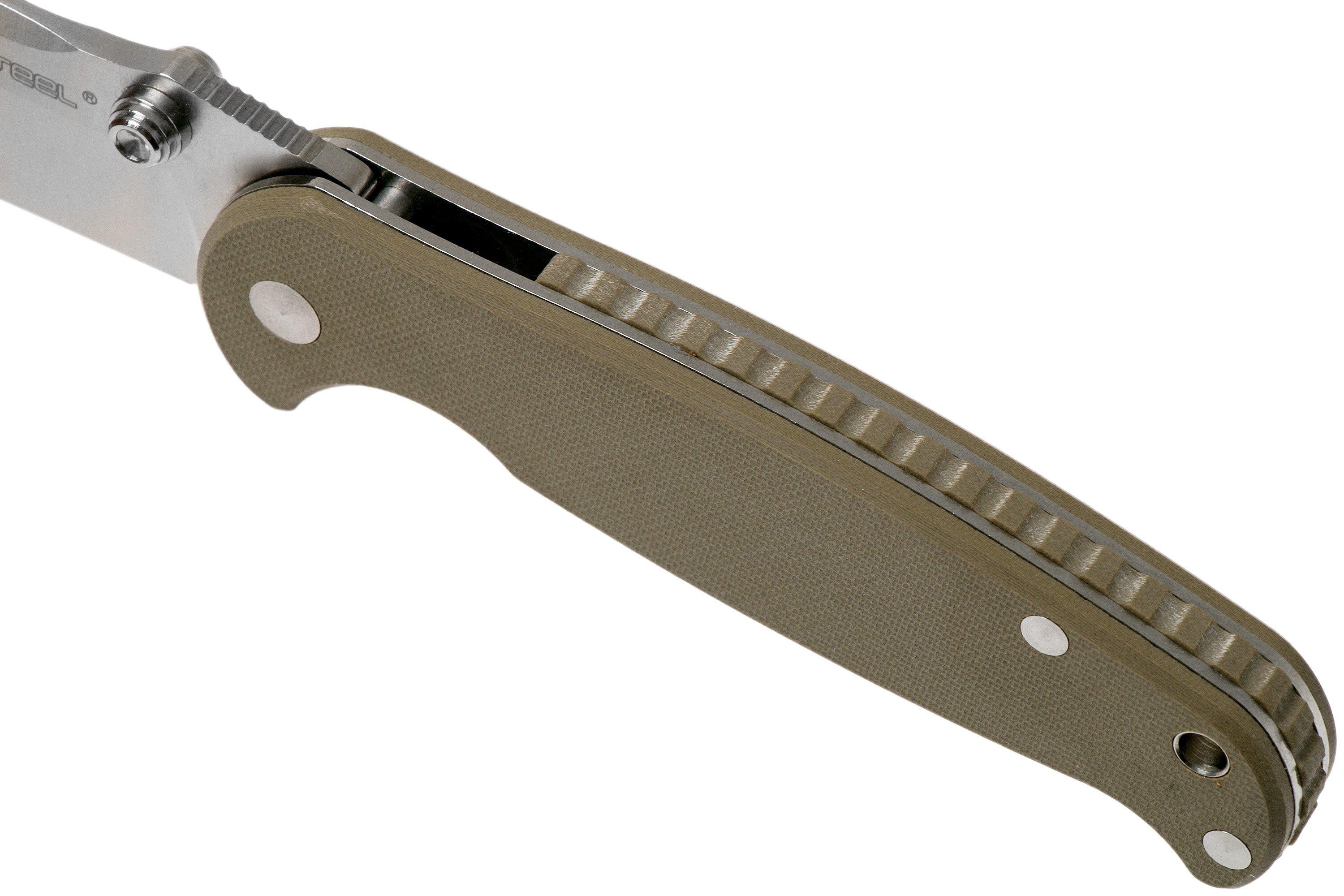 ミリタリートラックオールメタル6x 6,rc Real Steel Blue Sheep H6 Satin Coyote 7763 pocket knife