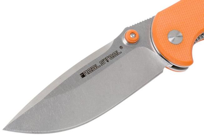 Image for Real Steel Blue Sheep H6 Orange Special Edition 7766 pocket knife