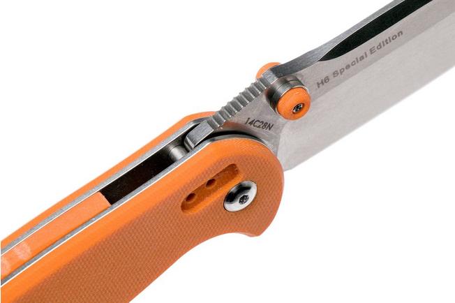 Image for Real Steel Blue Sheep H6 Orange Special Edition 7766 pocket knife