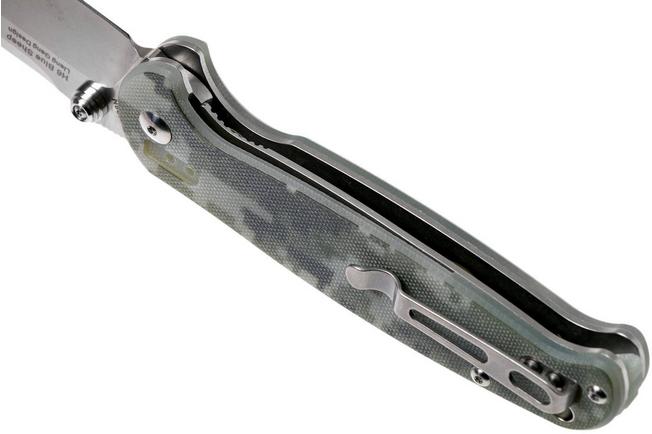 Image for Real Steel Blue Sheep H6 Satin Camo Bright 7767 pocket knife