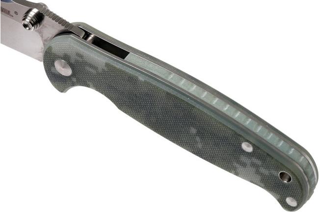 Image for Real Steel Blue Sheep H6 Satin Camo Bright 7767 pocket knife