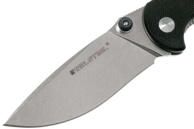 Image for Real Steel H6-S1 Black G10 7771 pocket knife