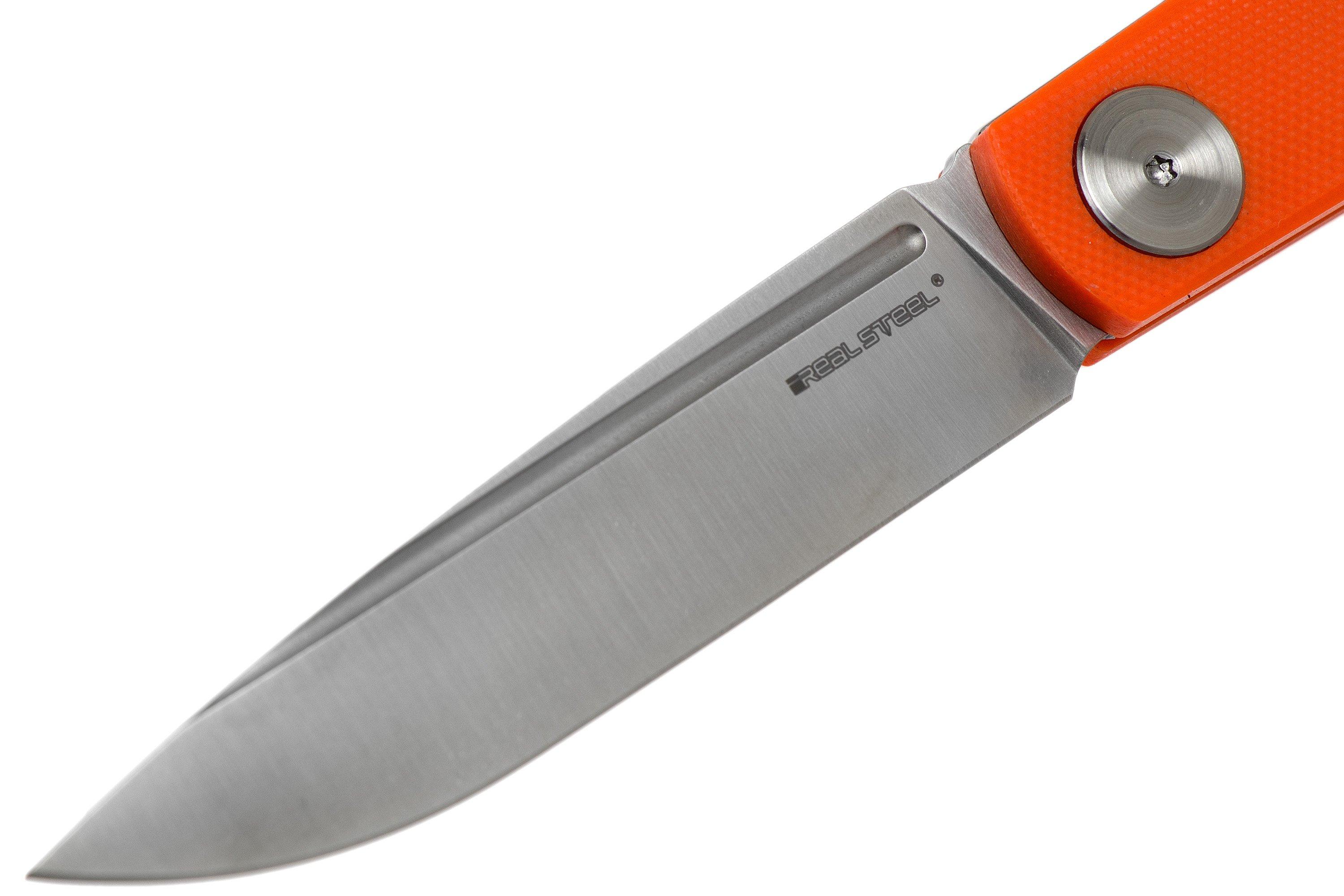 Real Steel G-Slip 7842 Orange slipjoint zakmes, Ostap Hel design ...