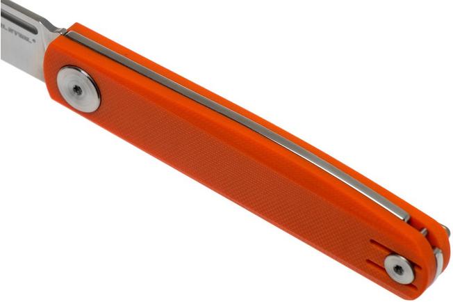 Real Steel G Slip Orange Taschenmesser Klappmesser Folder ✔️BÖKER TIPP✔️ 01RE158 