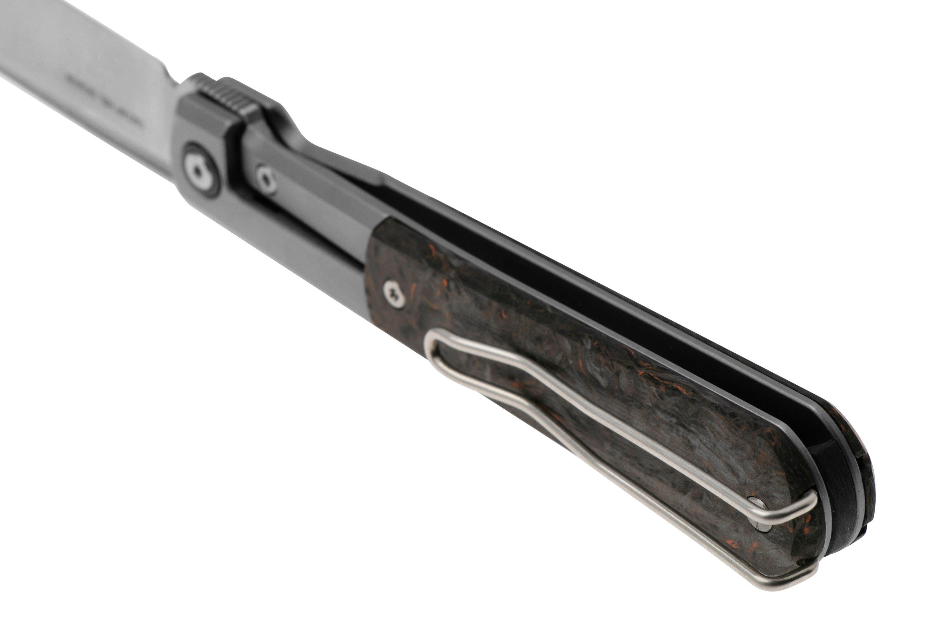 Real Steel Barlow RB-7 7895 CPM S35VN, FatCarbon Dark Matter
