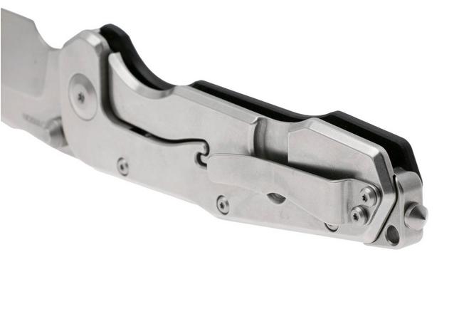 Afbeelding voor Real Steel Evolution Ironclad 7911SB, Stonewashed D2 Droppoint, Black G10, zakmes, Carson Huang design