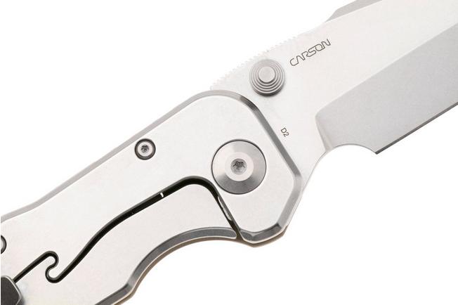 Afbeelding voor Real Steel Evolution Ironclad 7912SC, Stonewashed D2 Tanto, Coyote G10, zakmes, Carson Huang design