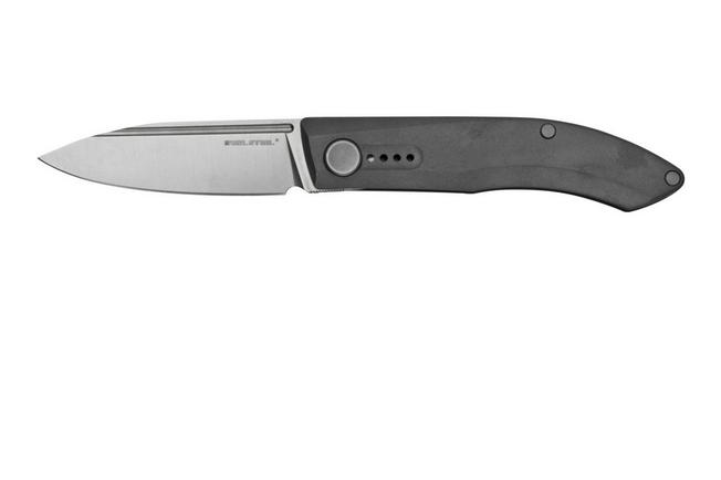 Real Steel Luna Premium II M390, Natural Micarta 7007P Knivesandtools  Exclusive slipjoint pocket knife