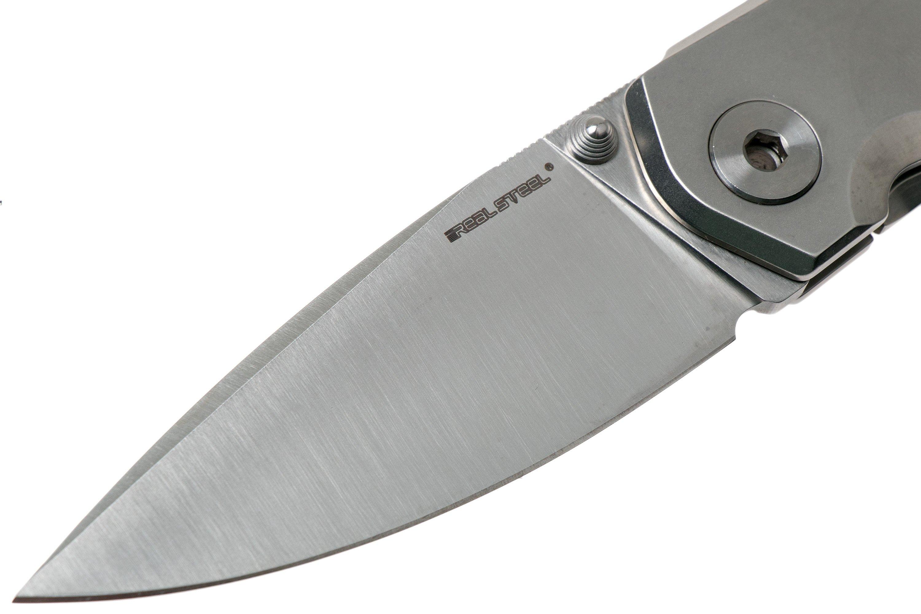 Real Steel Phasma Thumb Stud 9223 pocket knife Poltergeist design