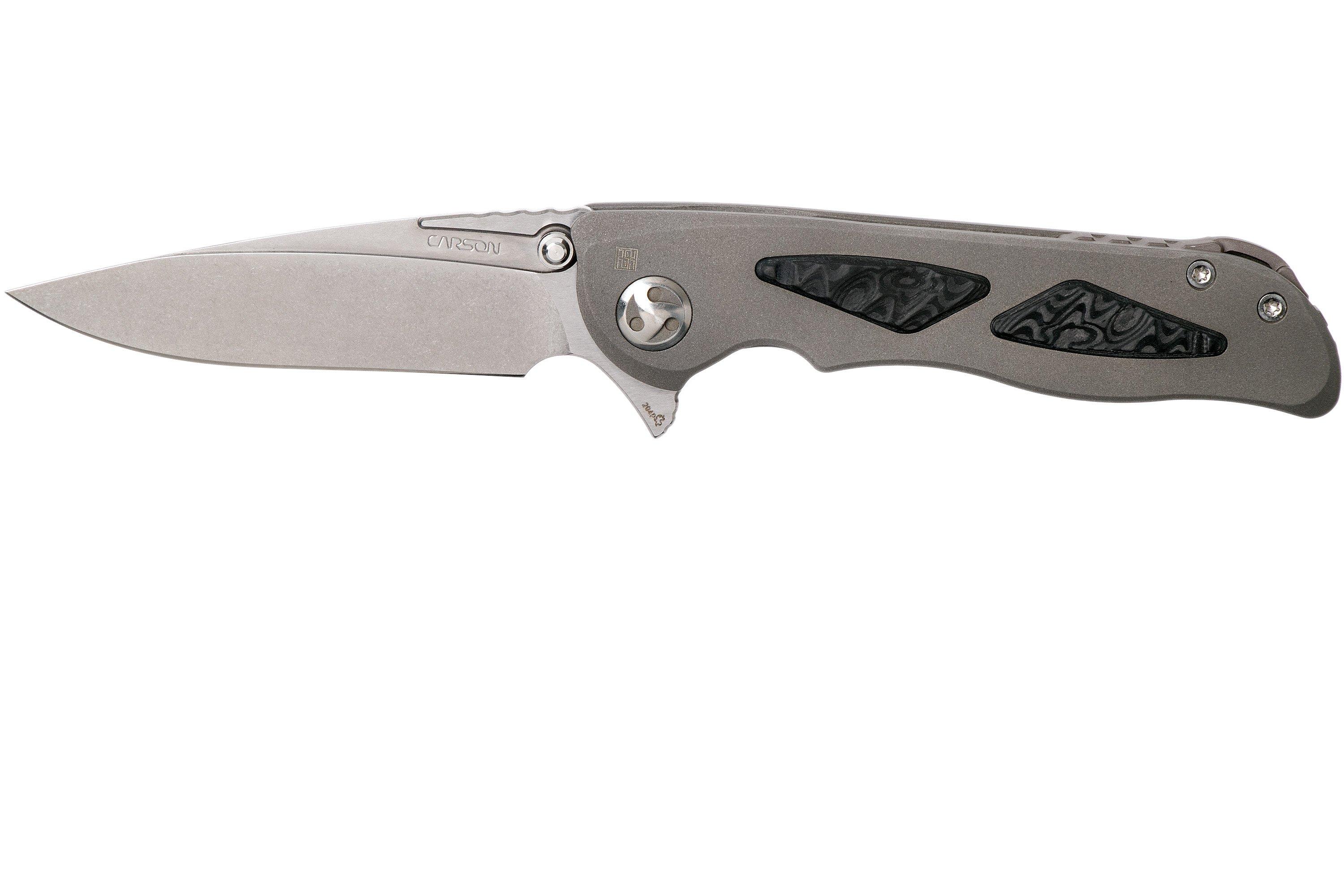 Real Steel Harrier 9461 pocket knife, Carson Huang design