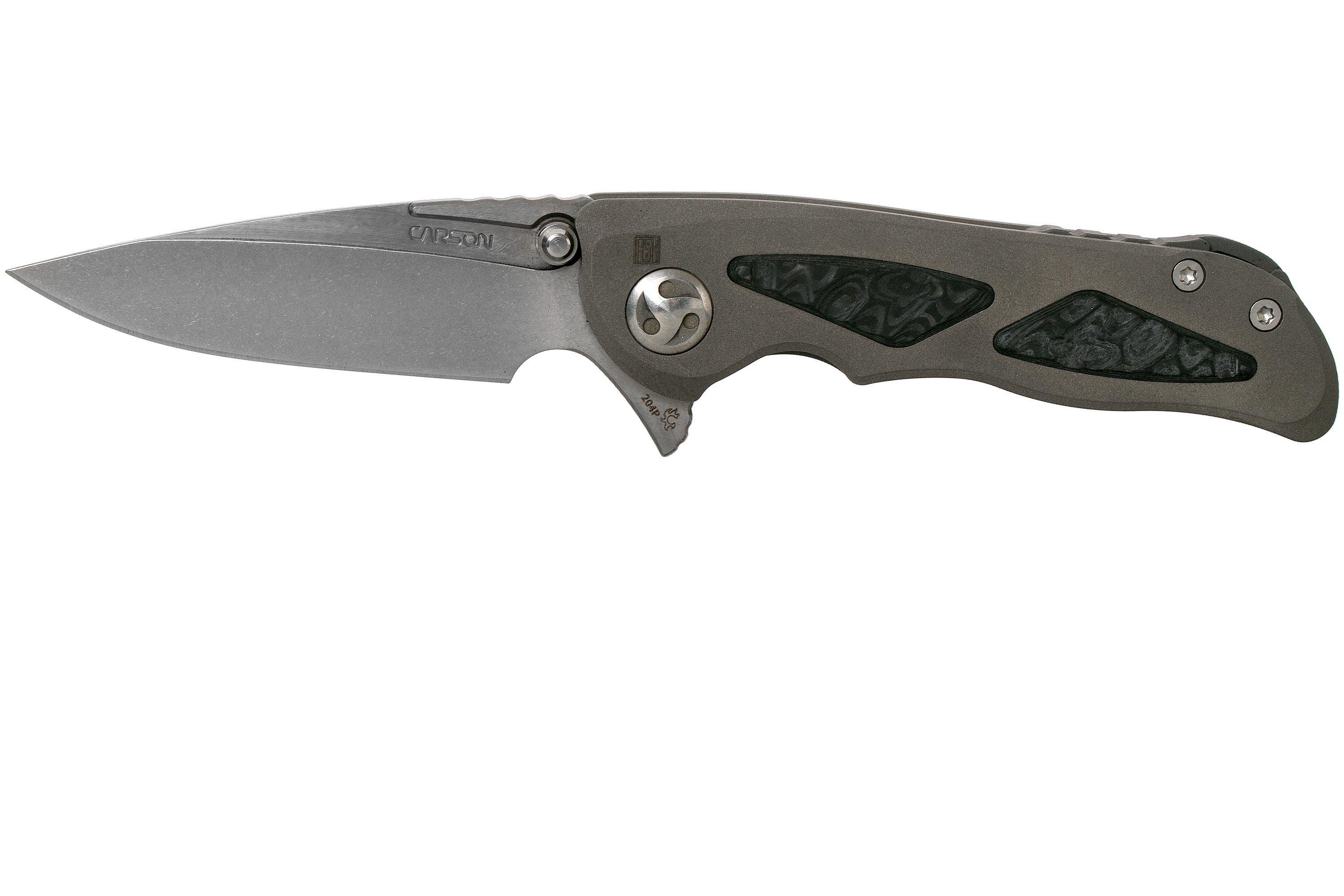 Real Steel Harrier Fledgling 9466 pocket knife, Carson Huang design