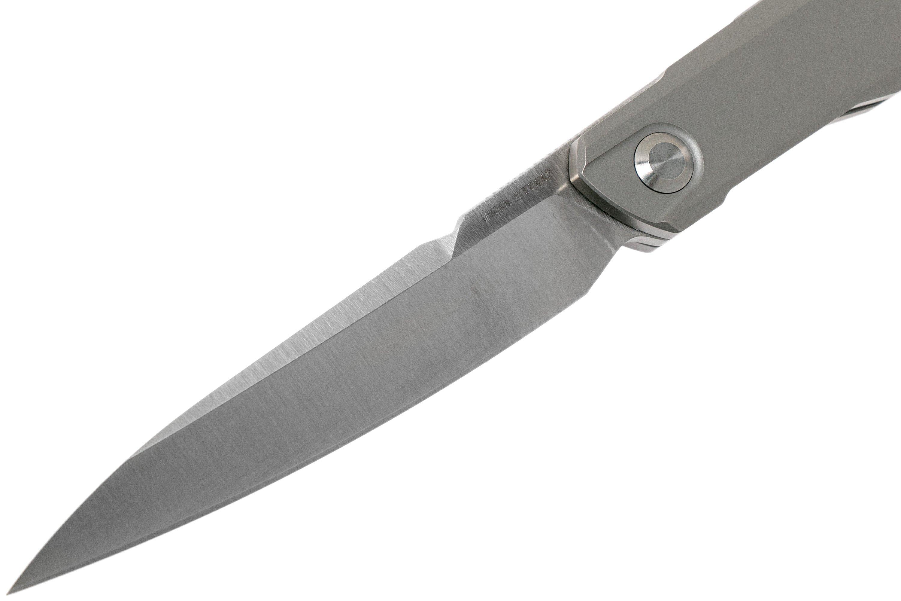 Real Steel S5 Metamorph Frontflipper 9514 pocket knife, Ostap Hel ...