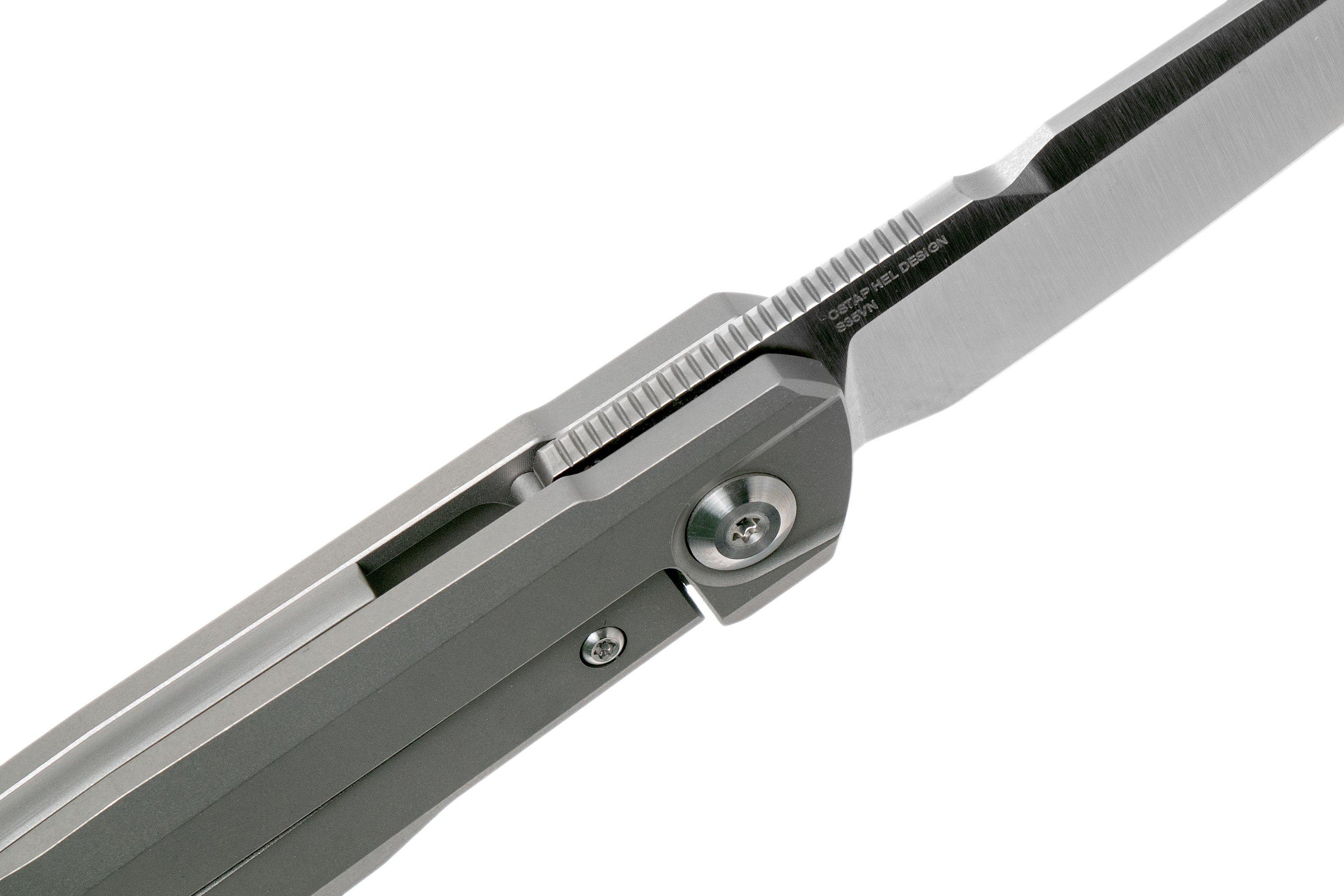 Real Steel S5 Metamorph Frontflipper 9514 pocket knife, Ostap Hel ...