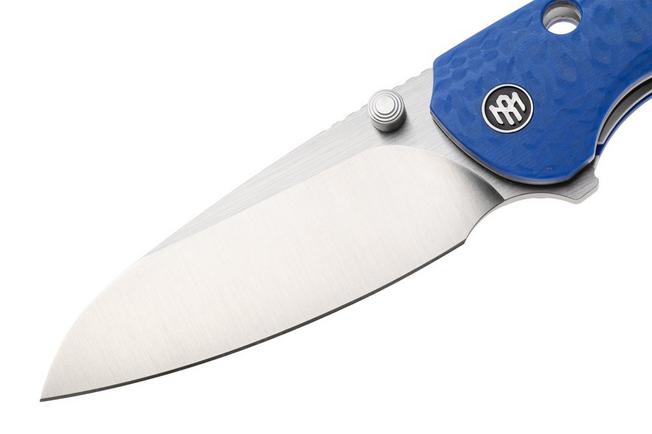 Afbeelding voor Remette RT-BEE Liner Lock RT-BEE-B Satin 14C28N, Blue G10, zakmes
