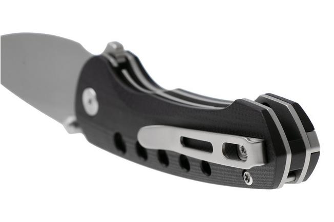 Afbeelding voor Remette RT-BEE Liner Lock RT-BEE-G Beadblasted 14C28N, Black G10, zakmes