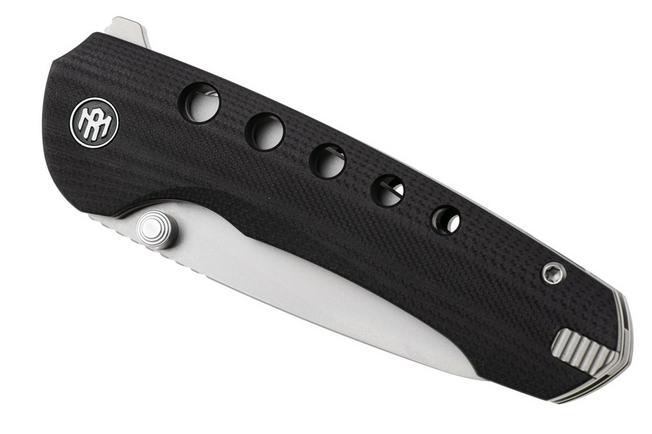 Afbeelding voor Remette RT-BEE Liner Lock RT-BEE-G Beadblasted 14C28N, Black G10, zakmes
