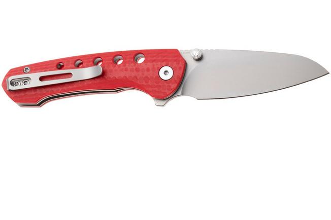 Afbeelding voor Remette RT-BEE Liner Lock RT-BEE-R Beadblasted 14C28N, Red G10, zakmes