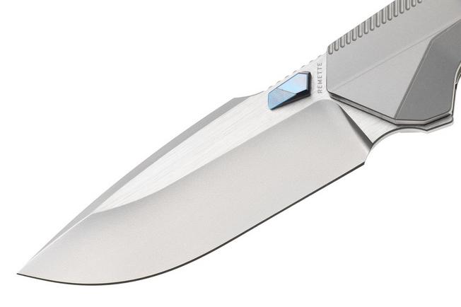 Afbeelding voor Remette RT-WK1 Integral Disassembly Knife RT-WK1-D Two-Tone M390, Grey Titanium, zakmes